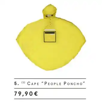 Cape people poncho