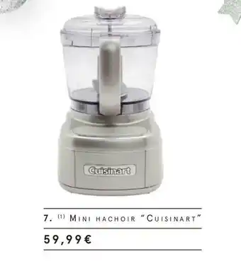 Monoprix Cuisinart mini hachoir offre