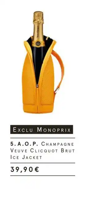 Veuve clicquot a.o.p.champagne brut ice jacket