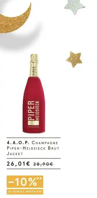Piper-heidsieck a.o.p.champagne brut jacket