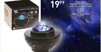 L'enceinte projecteur étoile