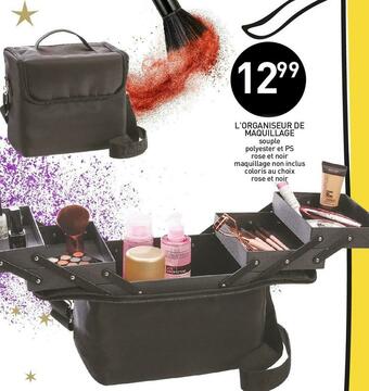 L'organiseur de maquillage