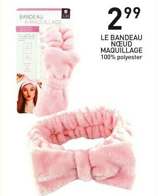 Stokomani Le bandeau nœud maquillage offre
