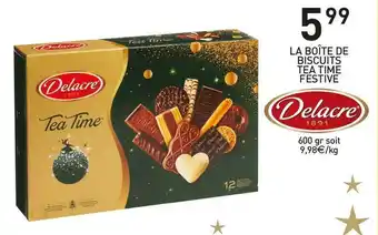 Stokomani Delacre la boîte de biscuits festive offre