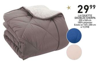 Stokomani La couette doublée sherpa offre
