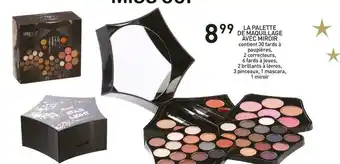 Stokomani Miss cop la palette de maquillage avec miroir offre