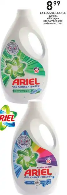 Stokomani Ariel la lessive liquide offre