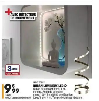 ALDI Ruban Lumineux Led Light Zone offre