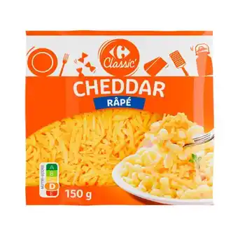 Carrefour Market CARREFOUR CLASSIC' Cheddar râpé offre