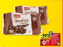 Lidl 5 gaufres liégeoises offre