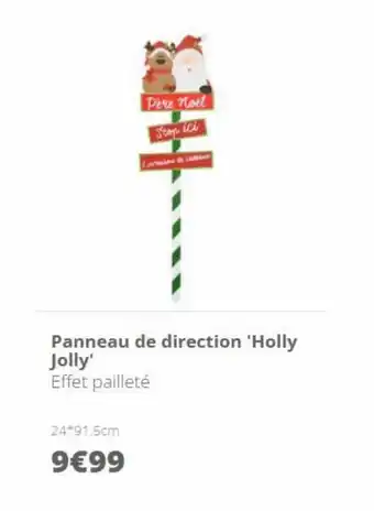 Panneau de direction