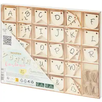 Action lettres en bois dans boîte  offre