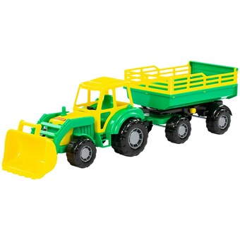 Action Tracteur avec remorque offre