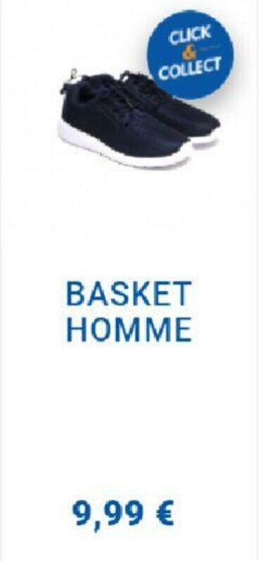 Babou Basket homme offre