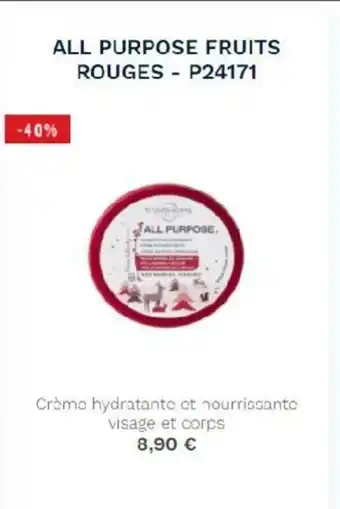 Stanhome All purpose fruits rouges offre