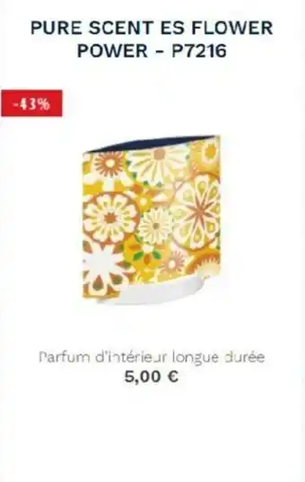 Stanhome Pure scent es flower power offre