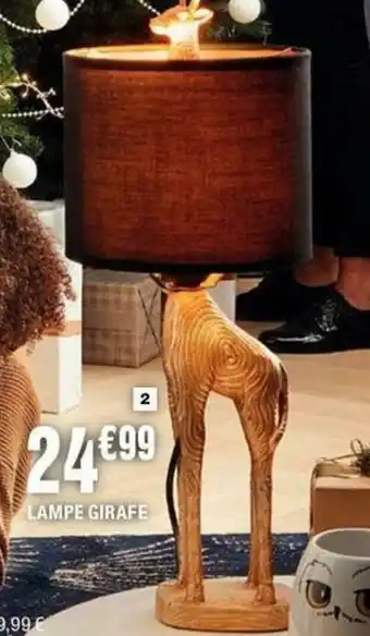 La Foir'Fouille Lampe giraffe offre