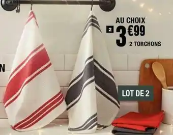 La Foir'Fouille 2 Torchons offre
