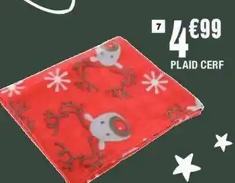La Foir'Fouille Plaid cerf offre