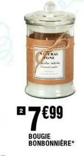 Bougie bonbonnière