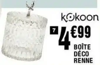 La Foir'Fouille Boîte déco renne offre