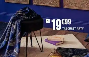 Tabouret arty