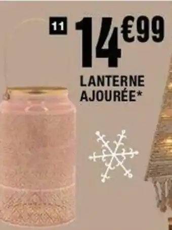 La Foir'Fouille Lanterne ajourée offre
