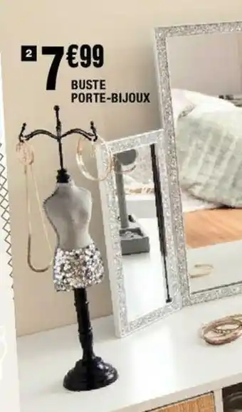 La Foir'Fouille Buste porte-bijoux offre