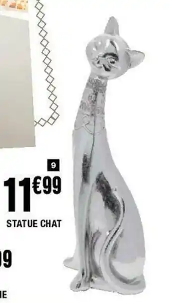 La Foir'Fouille Statue chat offre