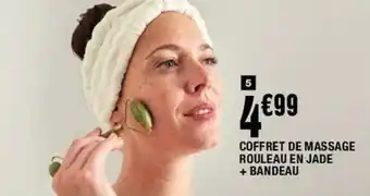 La Foir'Fouille Coffret de massage rouleau en jade offre