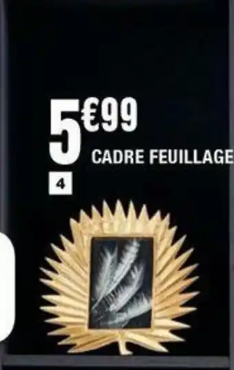 La Foir'Fouille Cadre feuillage offre