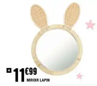 La Foir'Fouille Miroir lapin offre