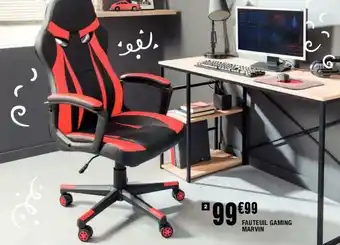 La Foir'Fouille Fauteuil gaming marvin offre