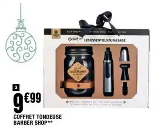 Coffret tondeuse barber shop