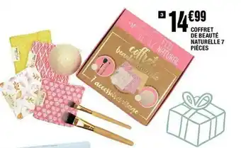 La Foir'Fouille Coffret de beauté naturelle 7 pièces offre