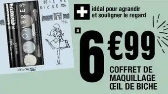 Coffret de maquillage œil de biche