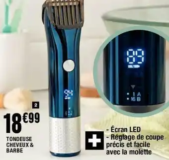 La Foir'Fouille Tondeuse cheveux & barbe offre