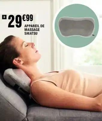 Appareil de massage shiatsu