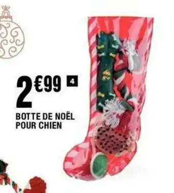Bot de noël pour chien