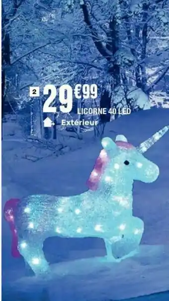 Licorne 40 LED