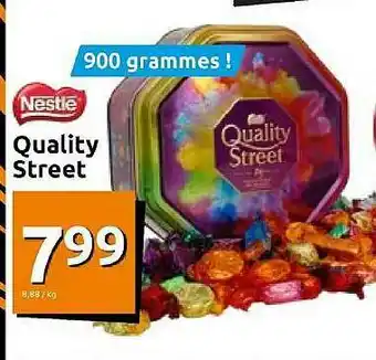 Action Quality Street Nestlé offre