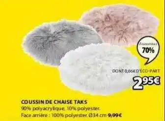 JYSK Coussin De Chaise Taks offre