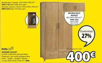 JYSK Armoire Hugget offre