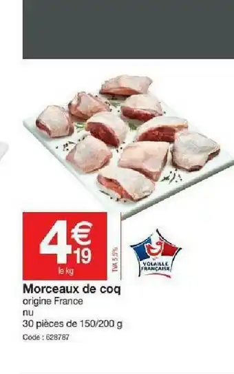 Morceaux De Coq