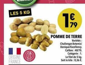 Supeco Pomme De Terre offre