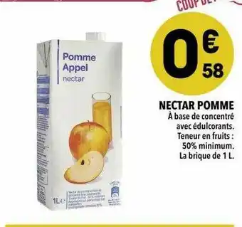 Supeco Nectar Pomme offre