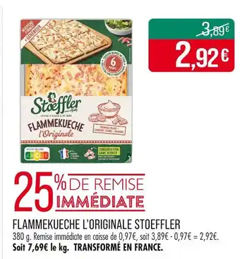 Match STOEFFLER Flammekueche l’originale offre