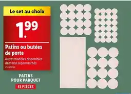 Lidl Patins ou butées de porte offre