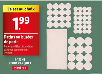 Lidl Patins ou butées de porte offre