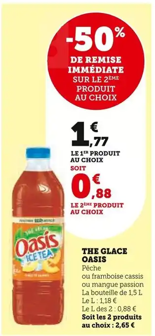 U Express OASIS THE GLACE OASIS offre